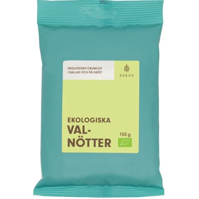 Zoeco Valnötter Ekologiska 150g – från Zoeco – 37 kr – hos Delitea