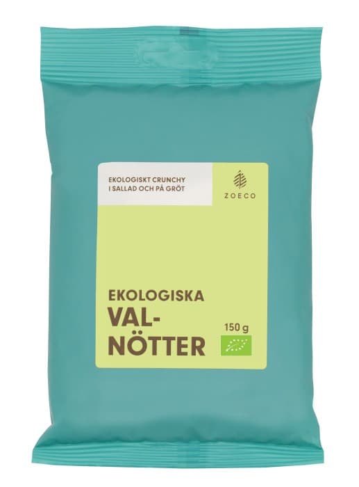 Zoeco Valnötter Ekologiska 150 g – från Zoeco – 37 kr – hos Delitea