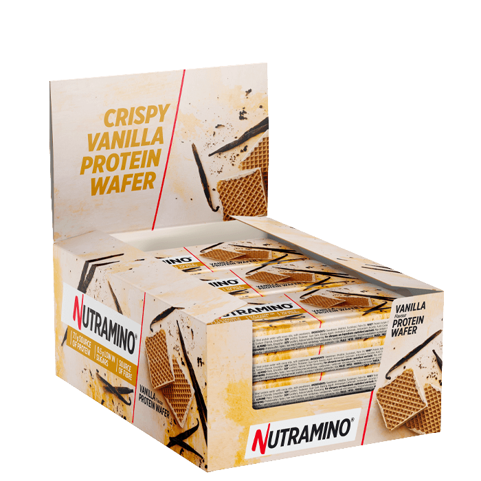 12 x Protein Wafer 39 g – från Nutramino Fitness Nutrition – 239 kr – hos Bodystore