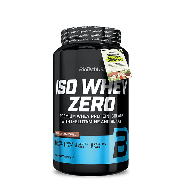 Iso Whey Zero Laktosreducerat Vassleproteinisolat 908 g – från Biotech USA – 599 kr – hos Bodystore