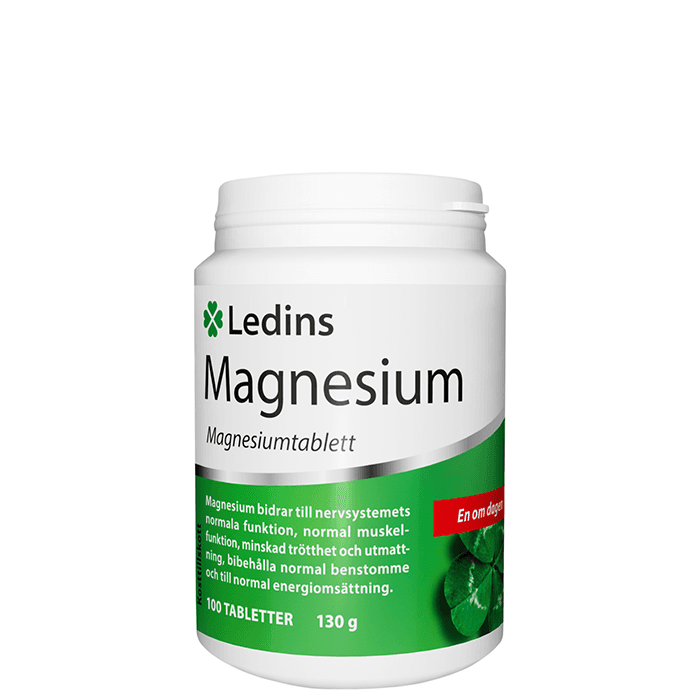 Magnesium 250 mg 100 st från Ledins – köp hos Bodystore