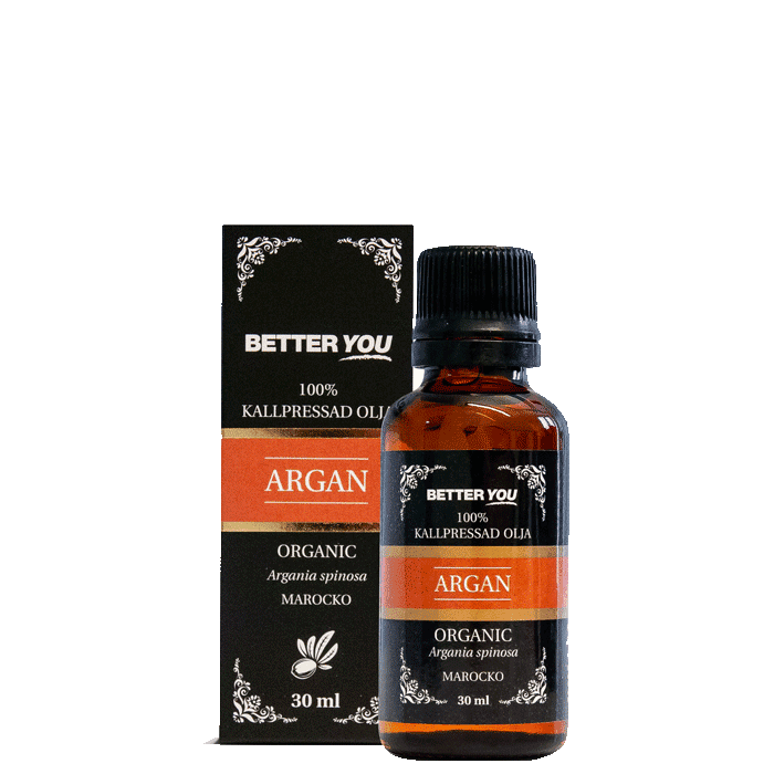Kallpressad Arganolja 30 ml – från Better You – 68 kr – hos Bodystore