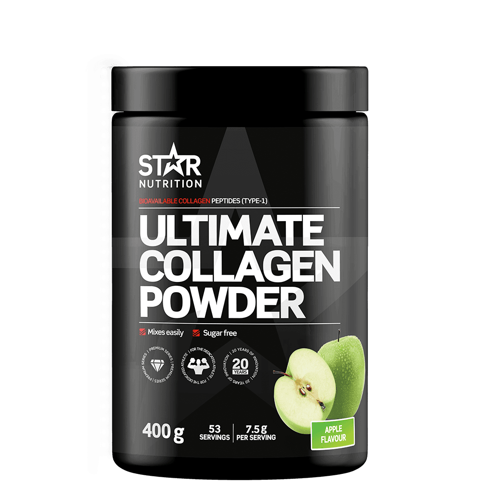 Ultimate Collagen Powder Kollagenpeptider 400 g – från Star Nutrition – 199 kr – hos Bodystore