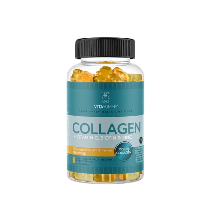 Kollagen Gummies 60 st Tropical – från VITAYUMMY – 189 kr – hos Bodystore