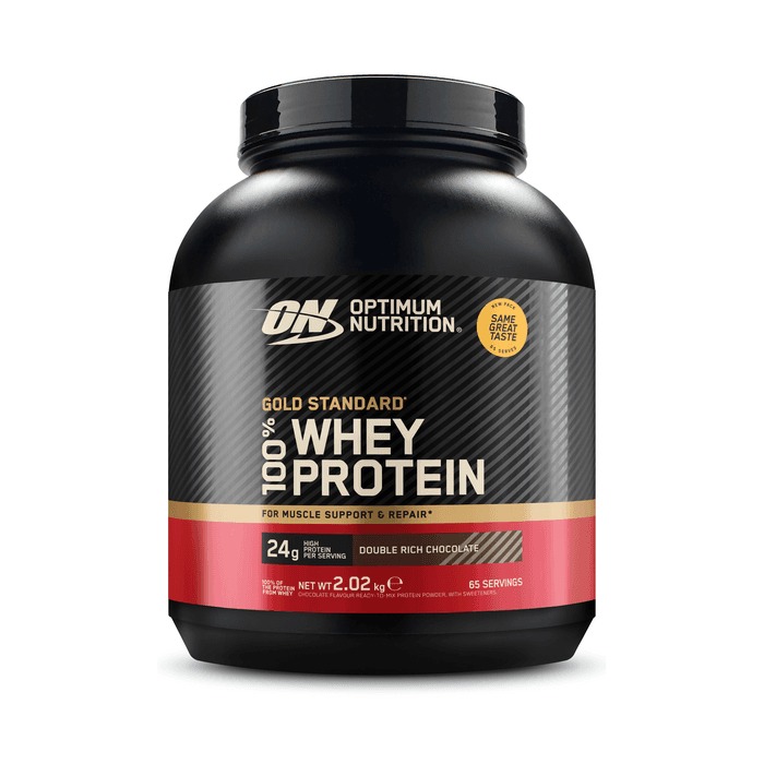 100% Whey Gold Standard Vassleprotein 2 kg från Optimum Nutrition – köp hos Bodystore