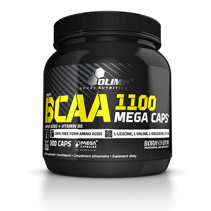 BCAA Mega Caps 300 kapslar – från Olimp Sports Nutrition – 479 kr – hos Bodystore