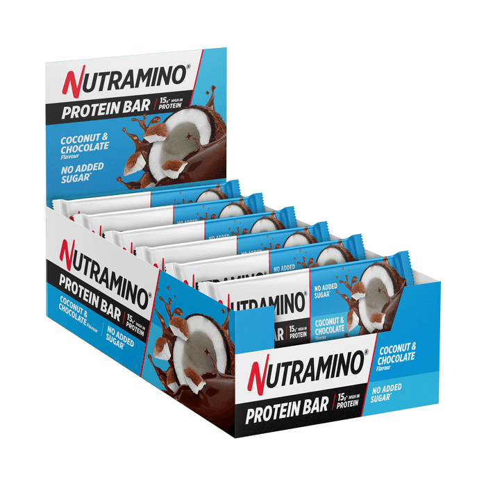 20 x Nutramino Protein Bar 50 g – från Nutramino Fitness Nutrition – 499 kr – hos Bodystore