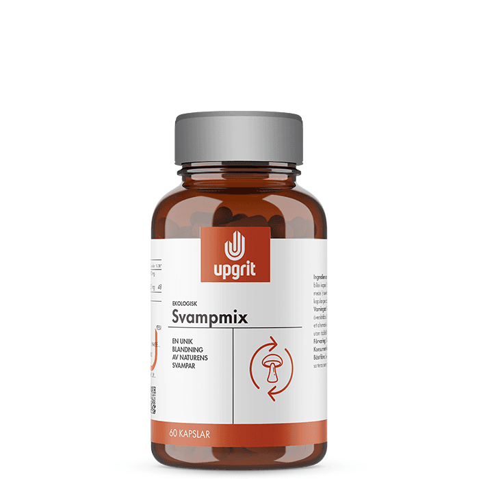 Svampmix 60 kapslar – från Upgrit – 395 kr – hos Bodystore
