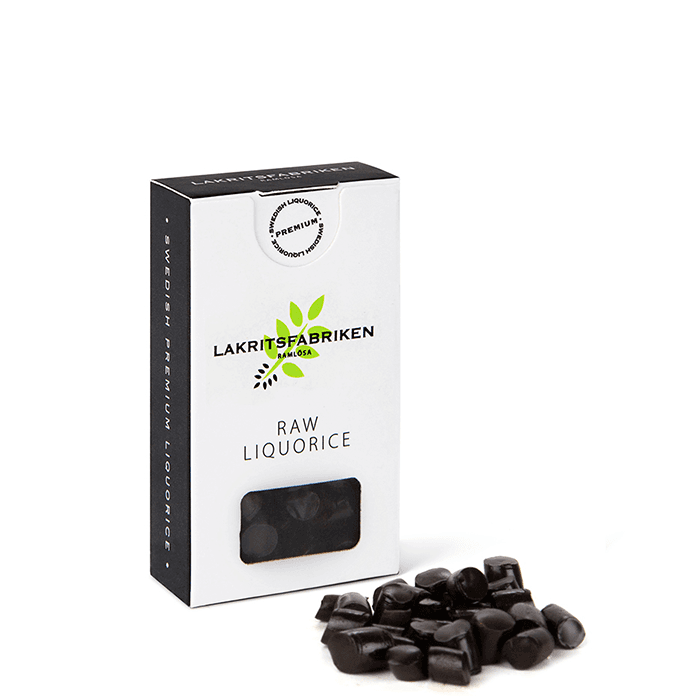 Lakritspastiller 25 g – från Lakritsfabriken – 35 kr – hos Bodystore