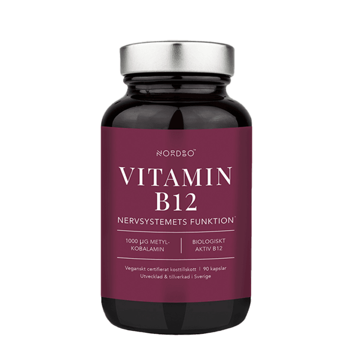 B12 90 kapslar från Nordbo – köp hos Bodystore