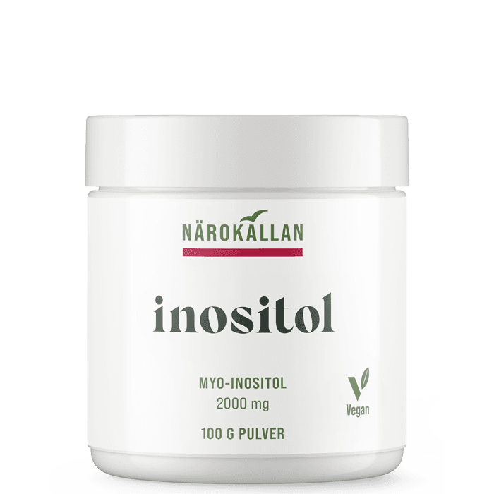 Inositol 100 g – från Närokällan – 141 kr – hos Bodystore
