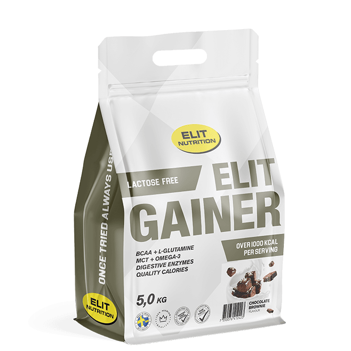 ELIT Gainer Laktosfri 5 kg – från Elit Nutrition – 1199 kr – hos Bodystore