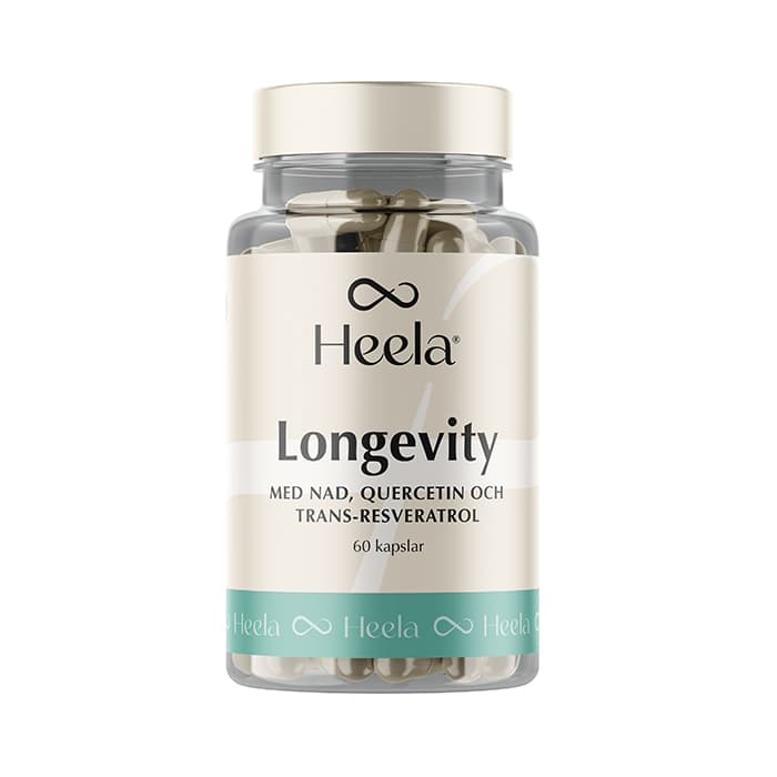 Longevity 60 kapslar – från Heela – 295 kr – hos Bodystore