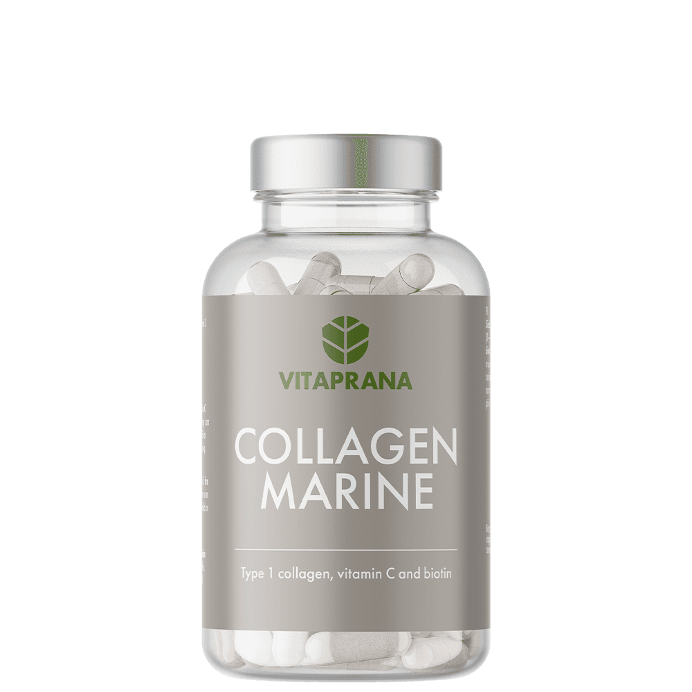 Kollagen Marint 100 kapslar – från Vitaprana – 209 kr – hos Bodystore