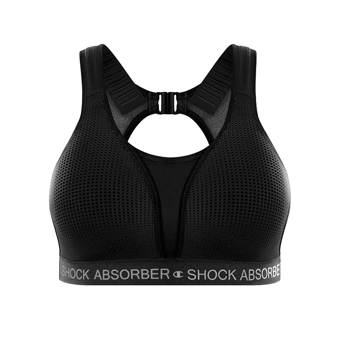 Ultimate Run Bra Padded Svart – från Shock Absorber – 749 kr – hos Bodystore