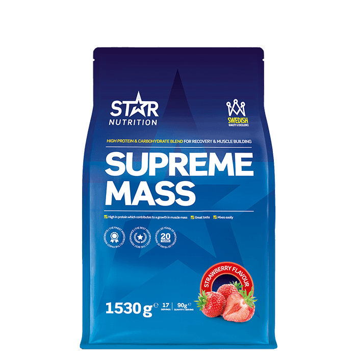 Supreme Mass Gainer 1,53 kg – från Star Nutrition – 259 kr – hos Bodystore