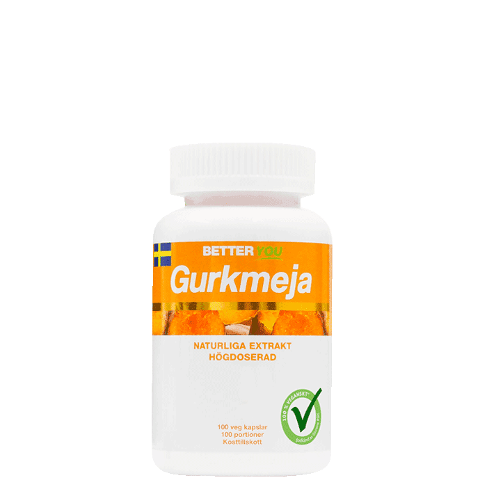 Gurkmeja 100 kapslar – från Better You – 355 kr – hos Bodystore