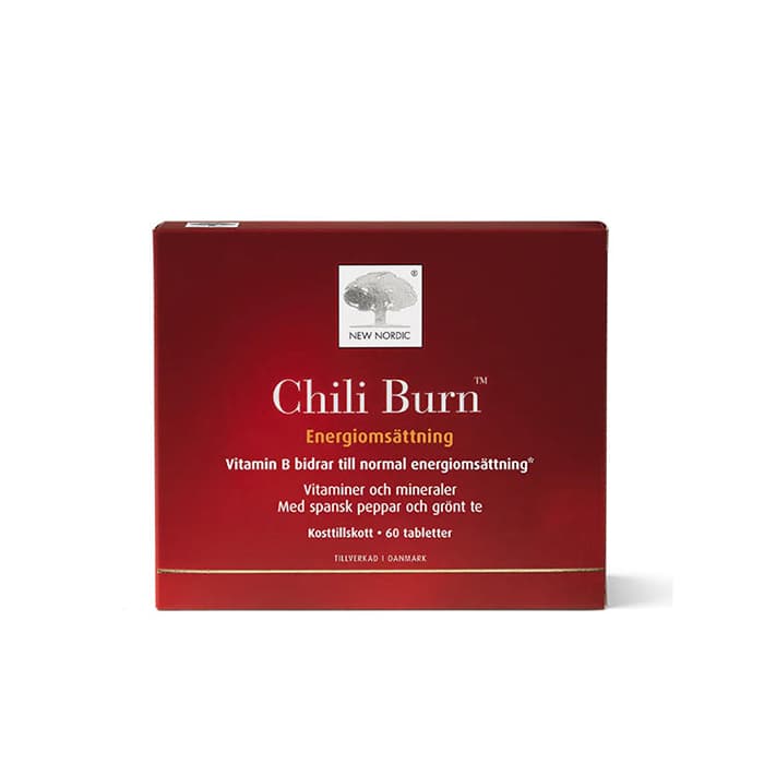 Chili Burn 60 tabletter från New Nordic – köp hos Bodystore