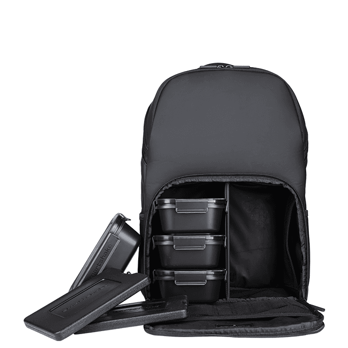 Meal Prep Ryggsäck 22 L Svart – från Smartshake – 1799 kr – hos Bodystore