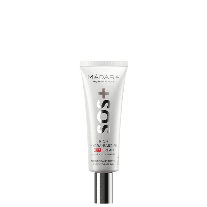 SOS Rich Hydra-Barrier CICA Ansiktskräm 40 ml – från Mádara – 233 kr – hos Bodystore
