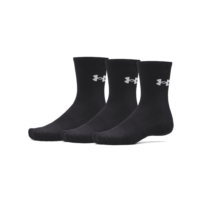 Performance Strumpor Crew Svart 3‑pack – från Under Armour – 179 kr – hos Bodystore