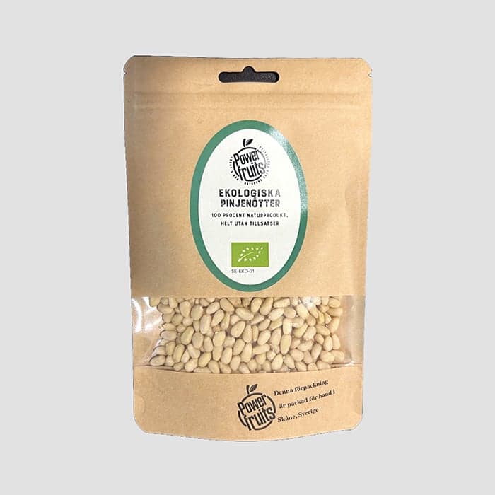 Ekologiska Pinjenötter 50 g – från Powerfruits – 46 kr – hos Bodystore