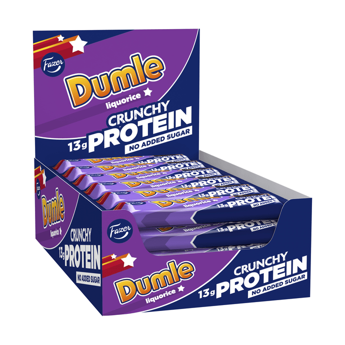 15 x Dumle Protein Bar 45 g – från Dumle – 449 kr – hos Bodystore