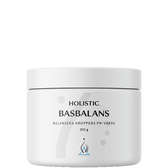 Basbalans pulver 250 g – från Holistic – 260 kr – hos Bodystore