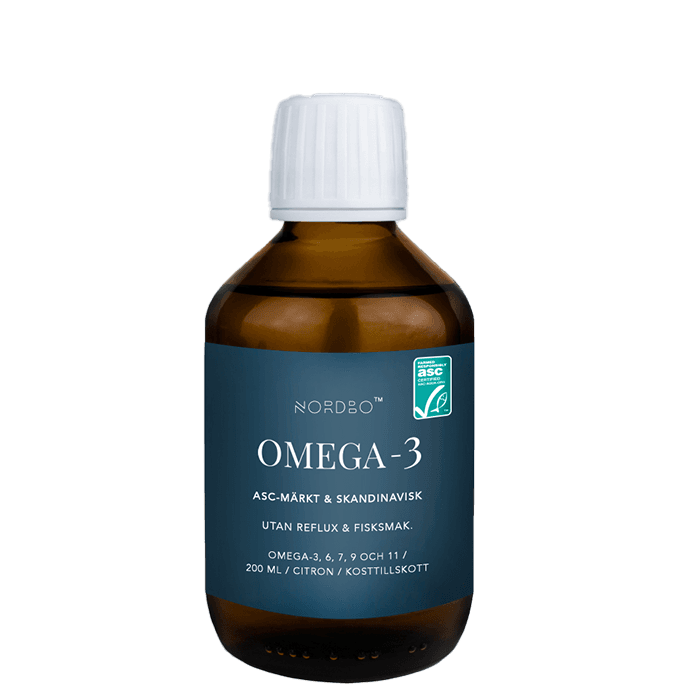 Omega-3 ASC 200 ml – från Nordbo – 255 kr – hos Bodystore