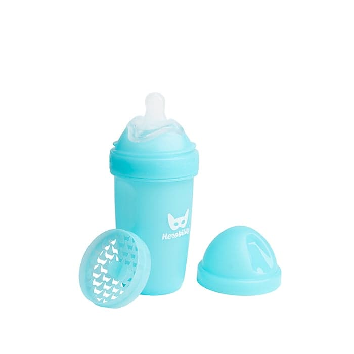 Nappflaska 240 ml Blå – från Herobility – 119 kr – hos Bodystore