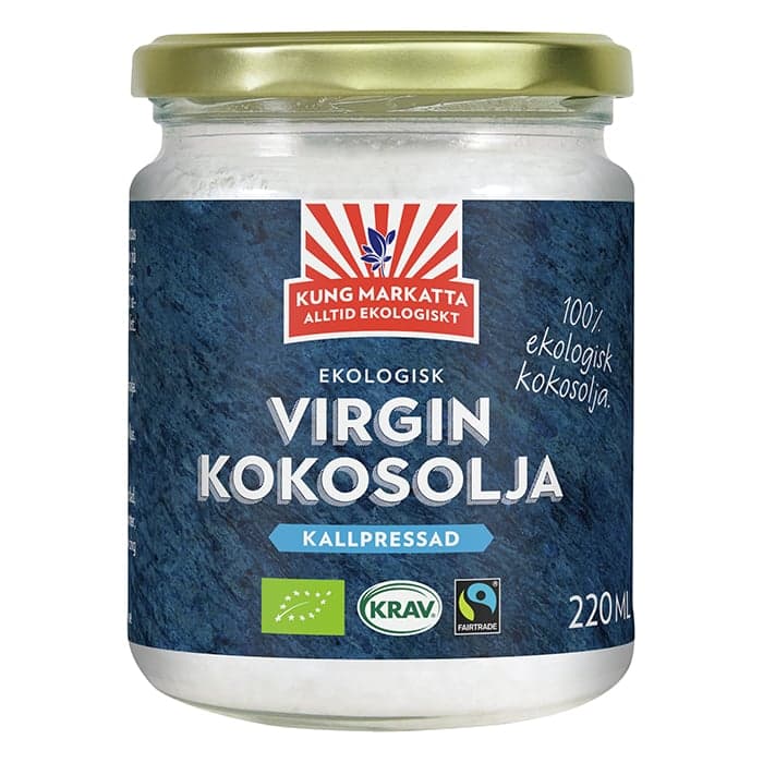 Ekologisk Kokosolja 220 ml – från Kung Markatta – 66 kr – hos Bodystore