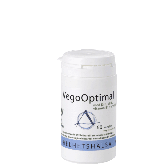 VegoOptimal 60 kapslar – från Helhetshälsa – 145 kr – hos Bodystore
