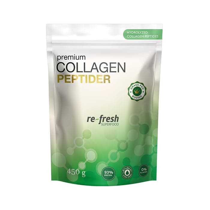 Collagen Peptider Premium 450g – från Re-Fresh Superfood – 239 kr – hos Bodystore