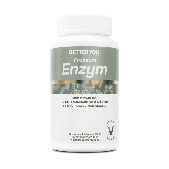 Premium Enzym 90 kapslar – från Better You – 399 kr – hos Bodystore