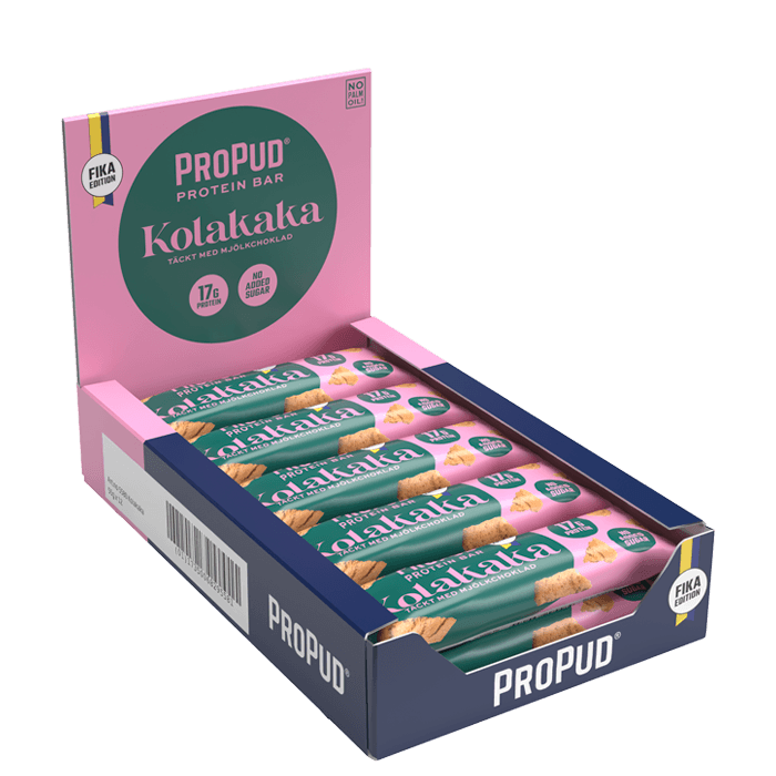 12 x Proteinbar 55 g – från ProPud – 309 kr – hos Bodystore