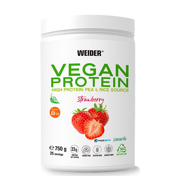 Veganskt Proteinpulver 750 g – från Weider – 299 kr – hos Bodystore