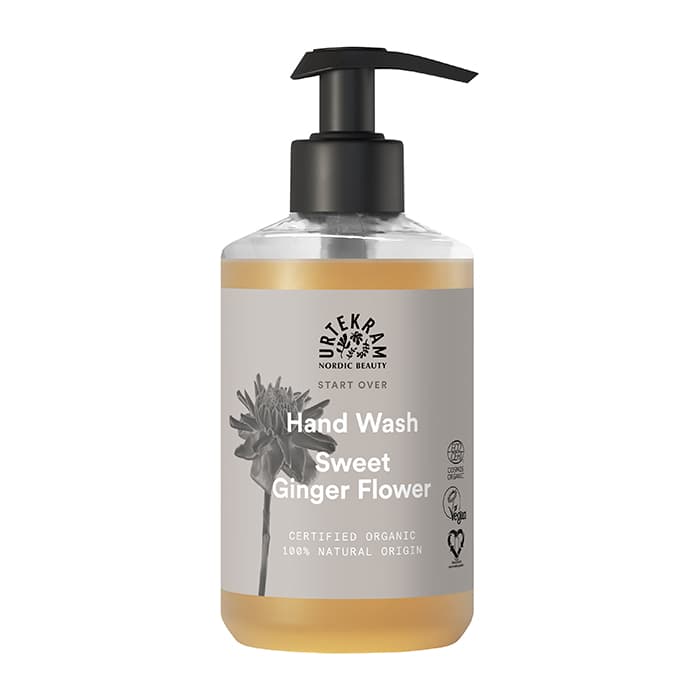 Sweet Ginger Flower Hand Wash, 300 ml – från Urtekram Nordic Beauty – 69 kr – hos Bodystore