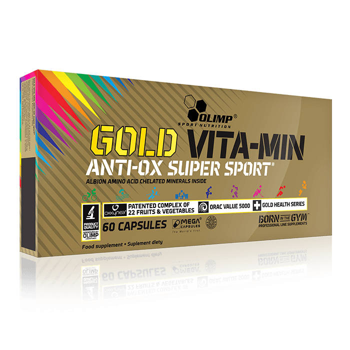 Gold VitaMin Anti-Ox 60 kapslar – från Olimp Sports Nutrition – 369 kr – hos Bodystore
