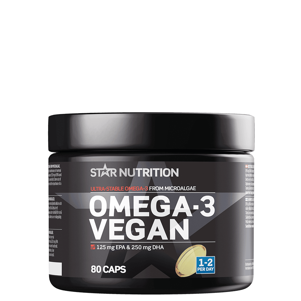 Ultimate Omega-3 Vegan 80 kapslar – från Star Nutrition – 379 kr – hos Bodystore