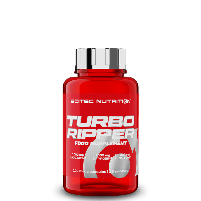 Turbo Ripper Fettförbrännare 100 Kapslar – från Scitec Nutrition – 329 kr – hos Bodystore