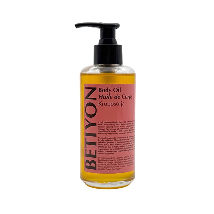 Kroppsolja 200 ml – från Betiyon – 425 kr – hos Bodystore