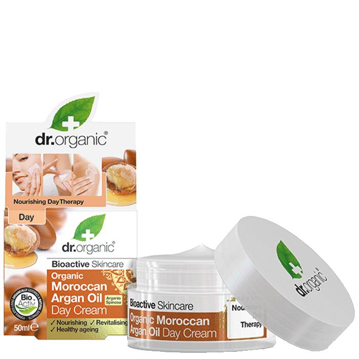 Moroccan Arganolja Dagkräm 50 ml – från Dr Organic – 159 kr – hos Bodystore