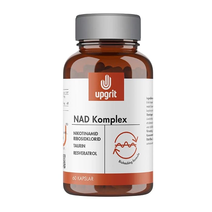 NAD-Komplex 60 kapslar från Upgrit – köp hos Bodystore