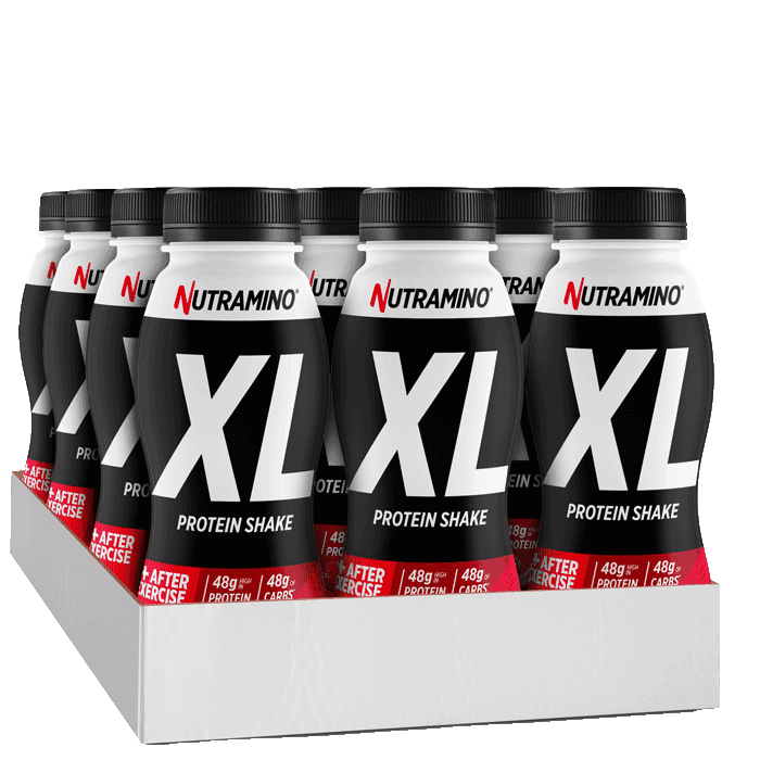 12 x Nutramino Protein XL Shake, 475 ml – från Nutramino Fitness Nutrition – 469 kr – hos Bodystore