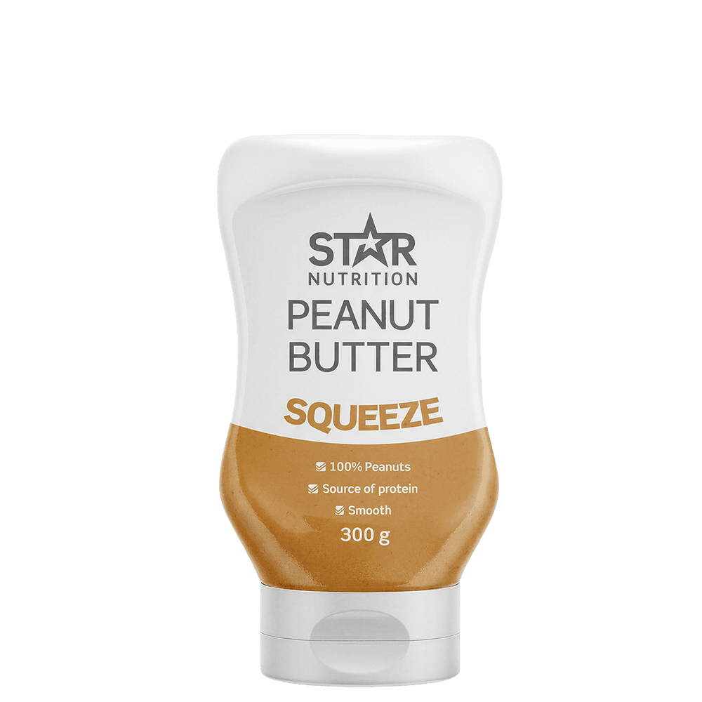 Peanut Butter Squeeze 300 g – från Star Nutrition – 59 kr – hos Bodystore