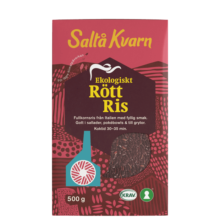 Rött Ris 500 g – från Saltå Kvarn – 63 kr – hos Bodystore