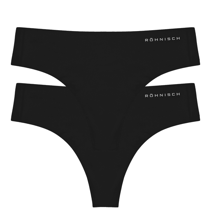 Active 2-pack String, Black – från Röhnisch – 100 kr – hos Bodystore