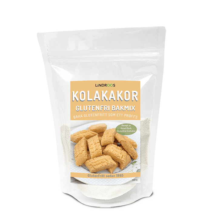 Glutenfri Bakmix Kolakakor 300 g från Lindroos – köp hos Bodystore