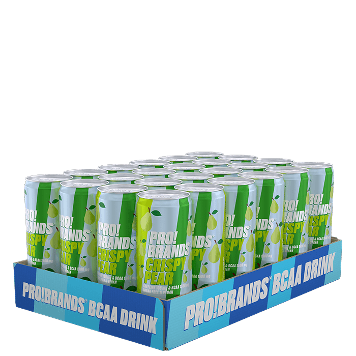24 x Pro Brands BCAA Drink, 330 ml 2 kr pant – från Pro Brands – 319 kr – hos Bodystore