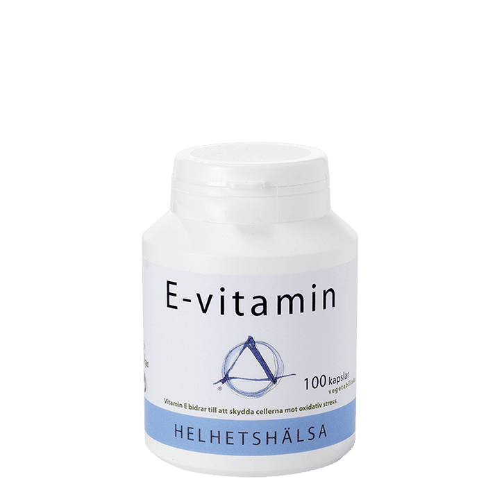 E-vitamin 100 kapslar – från Helhetshälsa – 187 kr – hos Bodystore